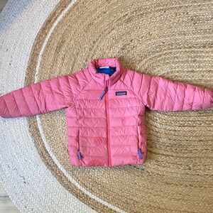 Patagonia Pink Quilted Jacket, 3T